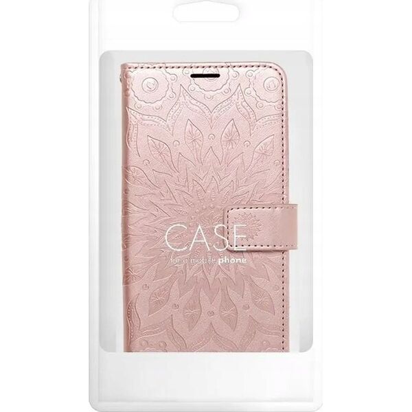 ForCell Kabura MEZZO Book do SAMSUNG A15 4G / A15 5G mandala złoty róż