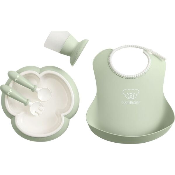 BabyBjorn BABYBJORN - Baby Dinner Set - Powder Green
