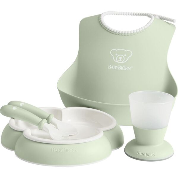 BabyBjorn BABYBJORN - Baby Dinner Set - Powder Green