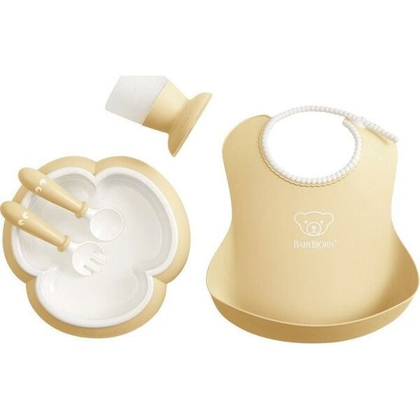 BabyBjorn BABYBJORN - Baby Dinner Set - Powder Yellow