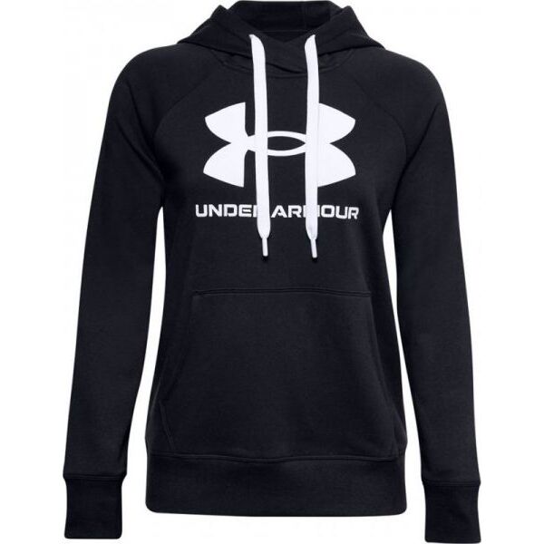 Under Armour Bluza damska Rival Fleece Logo Hoodie Czarna r. M
