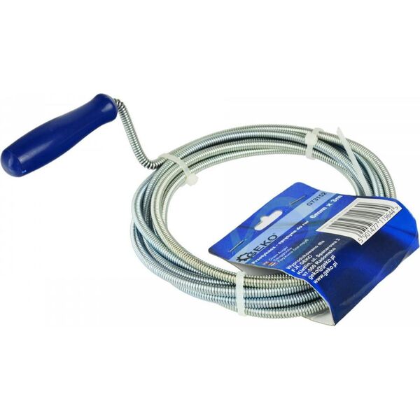 Geko PRZETYKACZ - SPRĘŻYNA DO RUR 6MM X 3M (20) G73152 GEKO