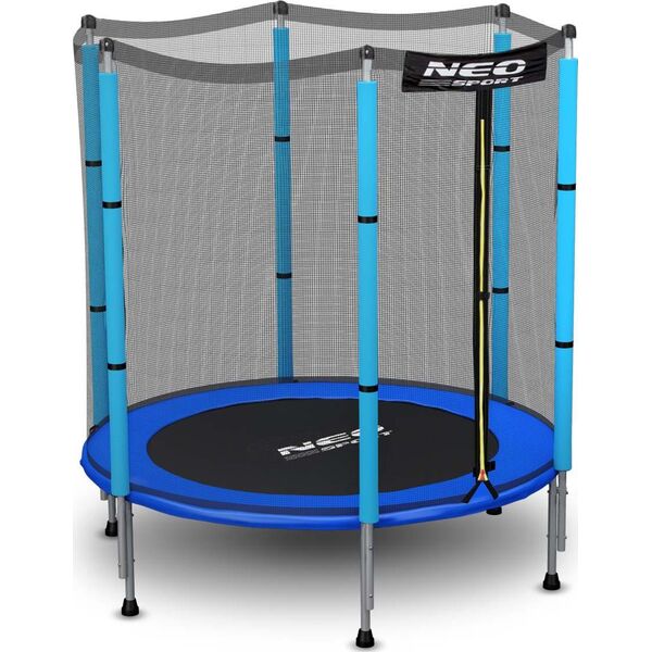 Trampolina ogrodowa Neo-Sport NS-04Z200F z siatką zewnętrzną 4.5 FT 140 cm