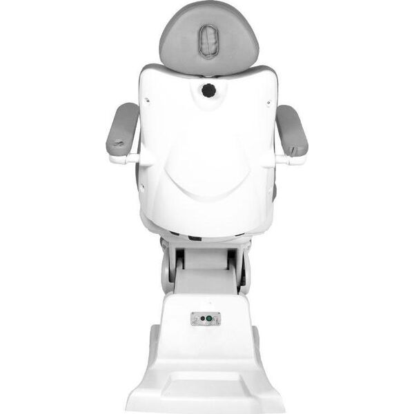 FOTEL KOSMETYCZNY ELEKTR. AZZURRO 870 3 SILN. SZARY