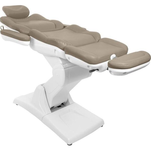 FOTEL KOSMETYCZNY ELEKTR. AZZURRO 870 3 SILN. CAPPUCCINO