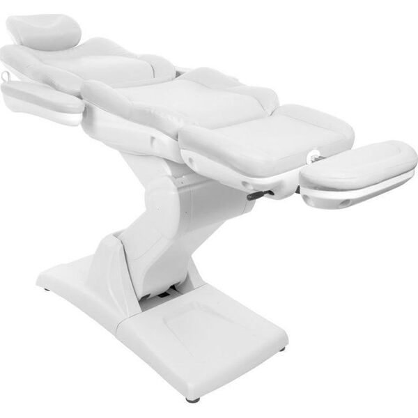 FOTEL KOSMETYCZNY ELEKTR. AZZURRO 870 3 SILN. BIAŁY