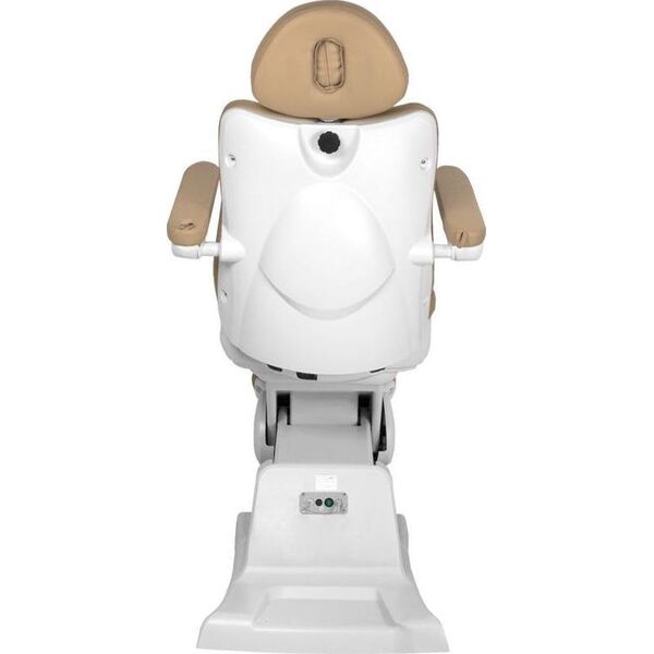 FOTEL KOSMETYCZNY ELEKTR. AZZURRO 870S PEDI 3 SILN. CAPPUCCINO