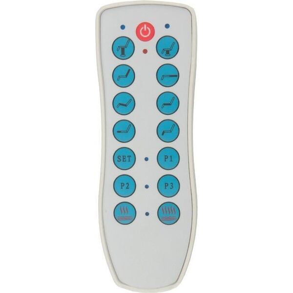 FOTEL KOSMETYCZNY ELEKTR. AZZURRO 708A 4 SILN. SZARY PODGRZEWANY