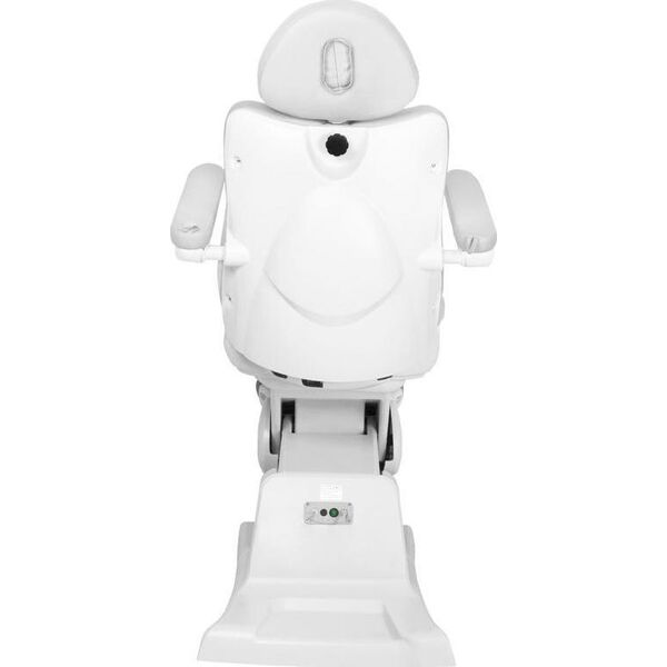 FOTEL KOSMETYCZNY ELEKTR. AZZURRO 870S PEDI 3 SILN. BIAŁY