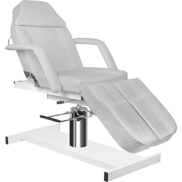 FOTEL KOSMETYCZNY HYD. A 210C PEDI SZARY