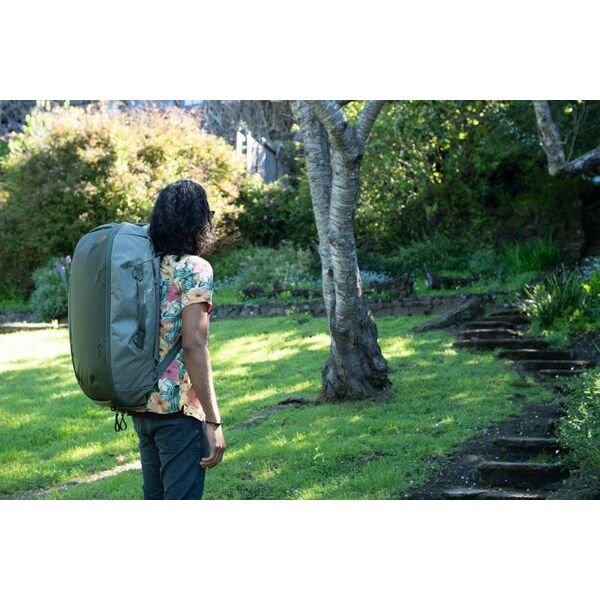 Plecak Peak Design Torba fotograficzna / plecak Peak Design Travel Duffelpack 65L szarozielona