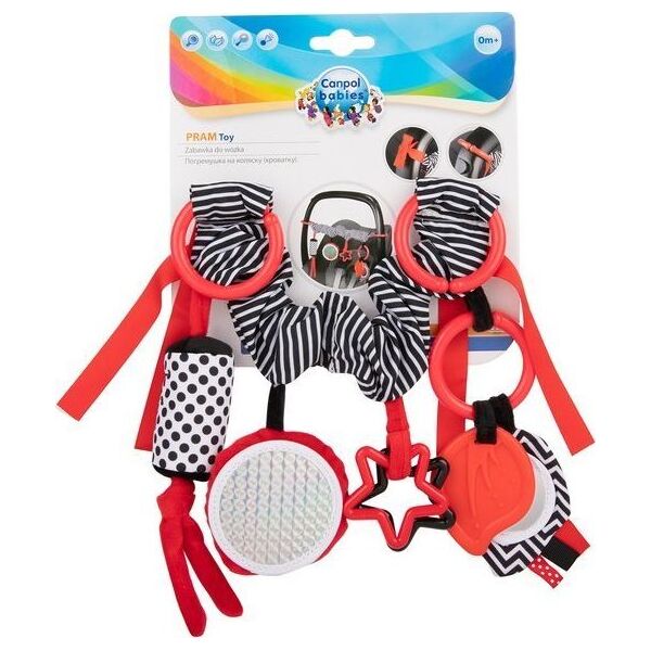 Canpol  Zawieszka do Wózka Fotelika Sensory Toys
