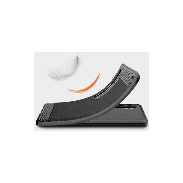 CASE ETUI CARBON LUX CZARNY XIAOMI MI 10 PRO