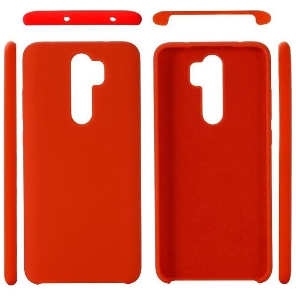 ETUI SILICONE CASE XIAOMI MI NOTE 10 CZERWONY
