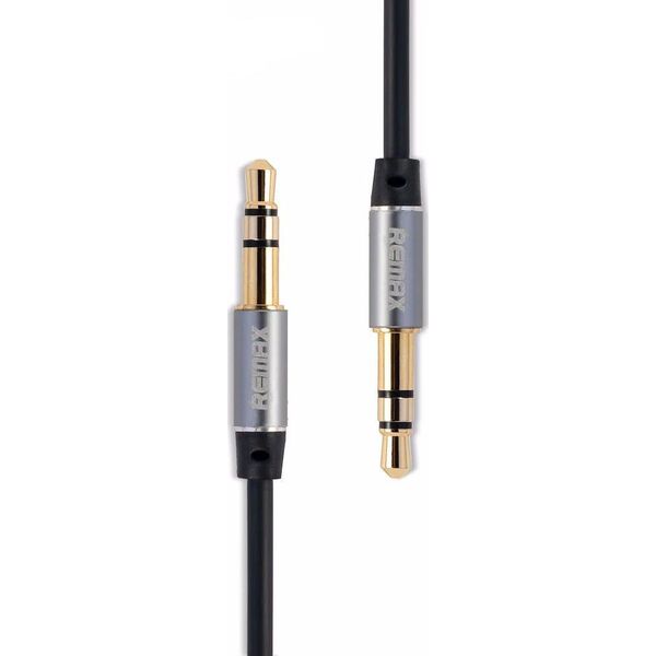 Kabel Remax Jack 3.5mm - Jack 3.5mm 1m szary (RL-L100 Black)