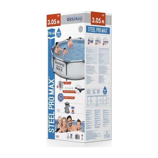 Bestway Basen stelażowy Steel Pro Max 305cm (56408)