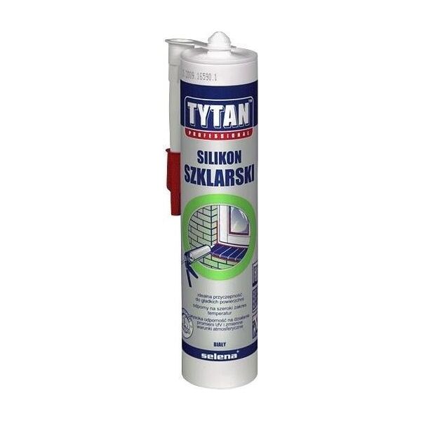 Tytan SILIKON SZKLARSKI I AKWARIOWY TYTAN 280ML CZARNY