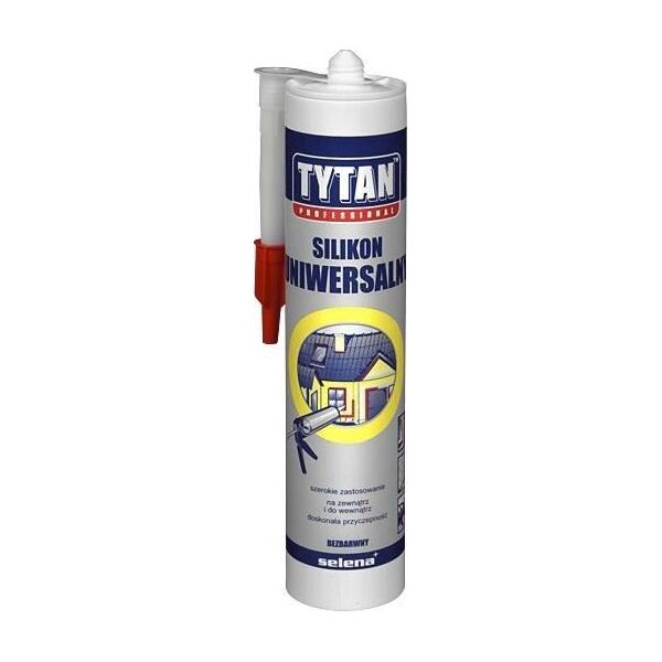 Tytan SILIKON IDEALNE USZCZELNIENIE TYTAN 280ML SZARY