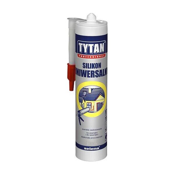 Tytan SILIKON IDEALNE USZCZELNIENIE TYTAN 280ML SZARY