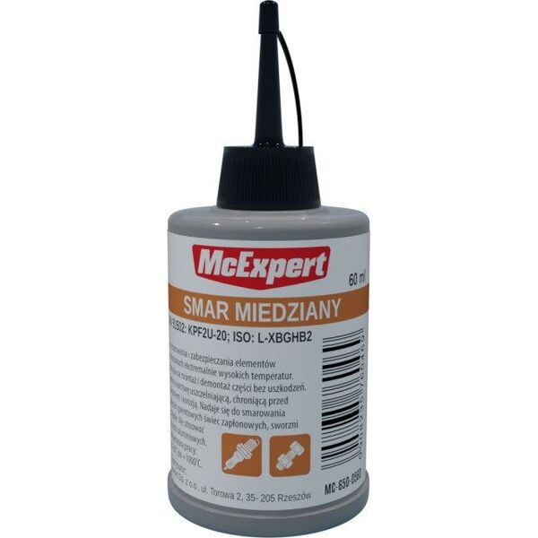 McExpert SMAR MIEDZIANY BUTELKA Z MIESZKIEM 60ML