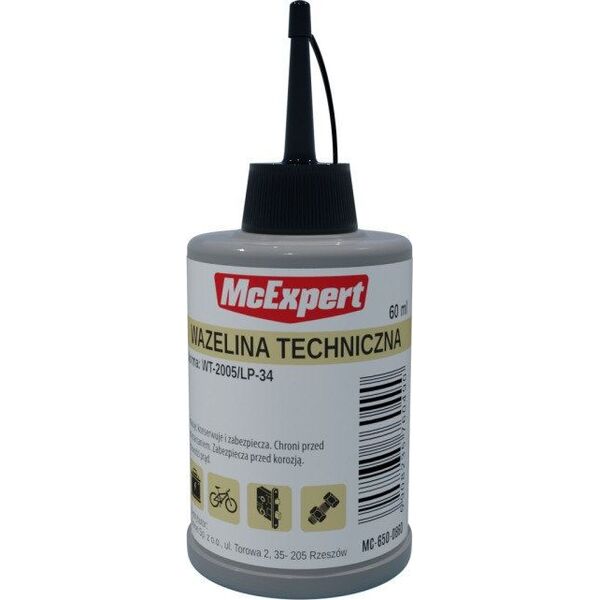 McExpert WAZELINA TECHNICZNA BUTELKA Z MIESZKIEM 60ML