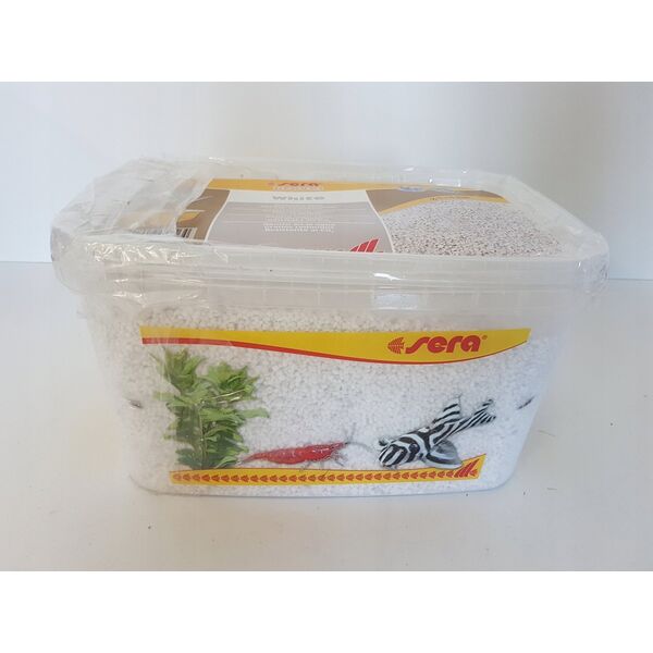 Sera Żwirek do akwarium Gravel White O 1 - 3 mm 6 l, biały