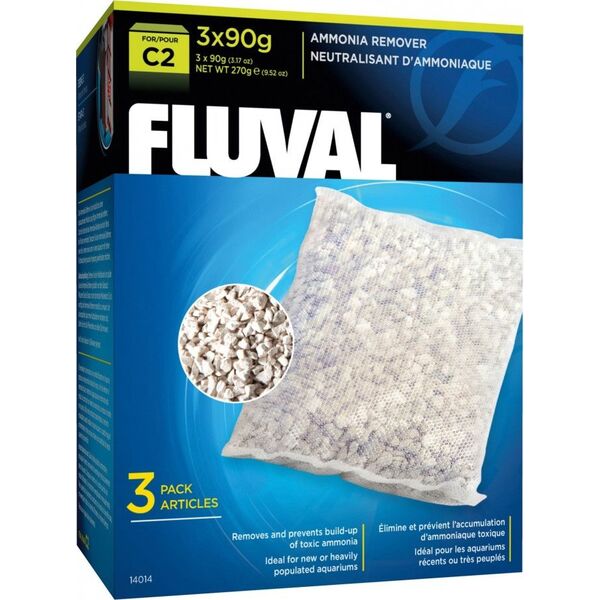 Fluval Wkład Ammonia Remover do filtra C2, 3x90g