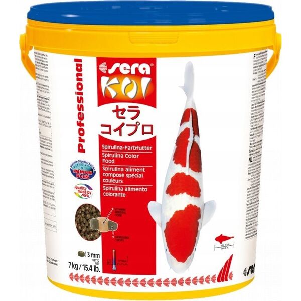 Sera Koi Professional Spirulina Color Food 7 kg - pokarm profesjonalny