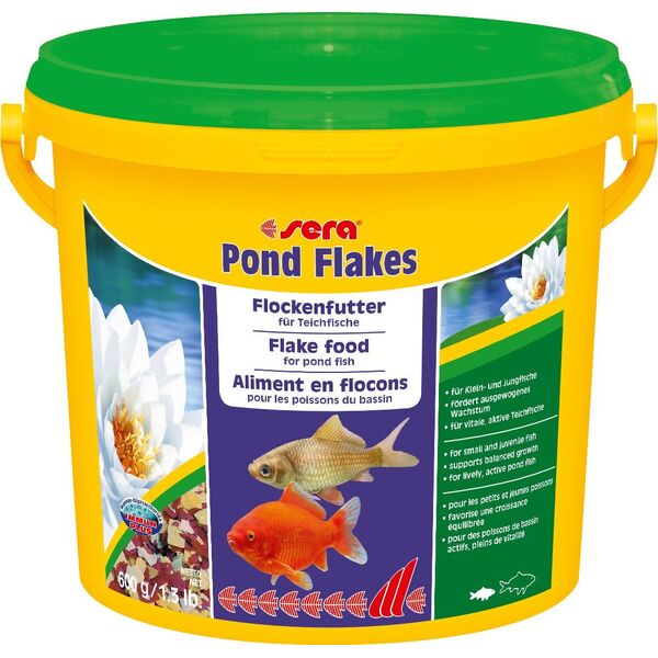 Sera Pond Flakes 3.800 ml, płatki -pokarm dla ryb stawowych