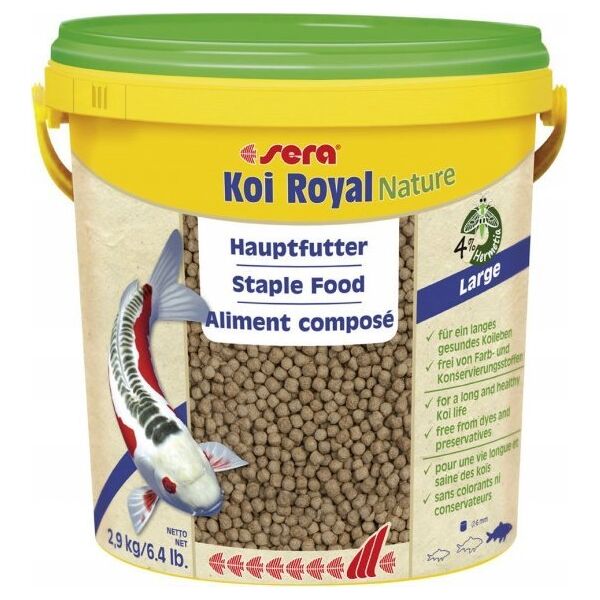 Sera Koi Royal Large 21 l, granulat - pokarm postawowy dla Koi