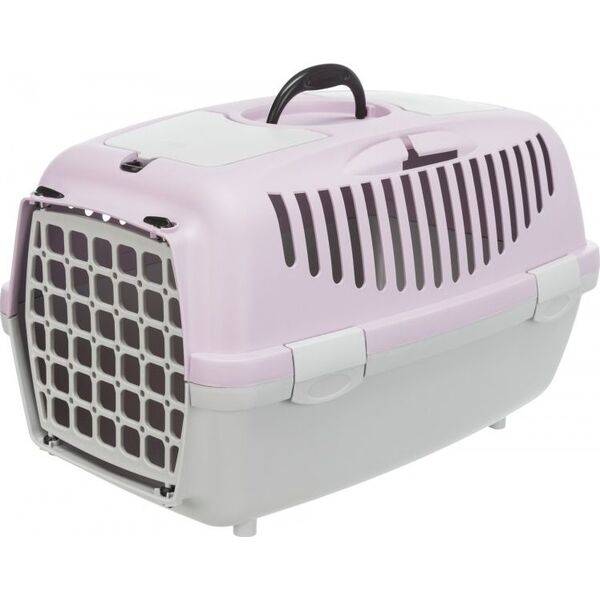 Trixie Capri 2, transporter, jasnoszary/jasny liliowy, XS–S: 37 × 34 × 55 cm, max 8kg