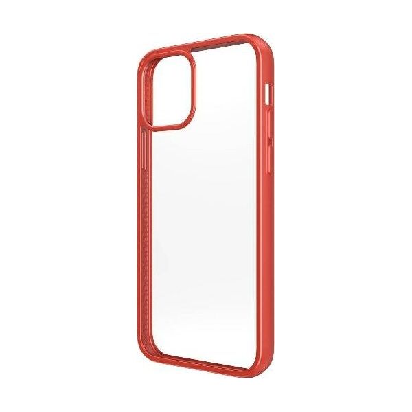 PanzerGlass Etui ClearCase do iPhone 12 Pro Max Mandarin Red Antibacterial