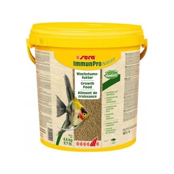 Sera ImmunPro Nature 4,4 kg - pokarm wolnotonący dla ryb powyżej 4cm