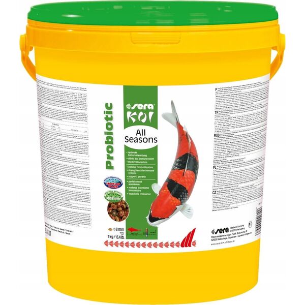 Sera Koi All Seasons Probiotic 7 kg - pokarm specjalny