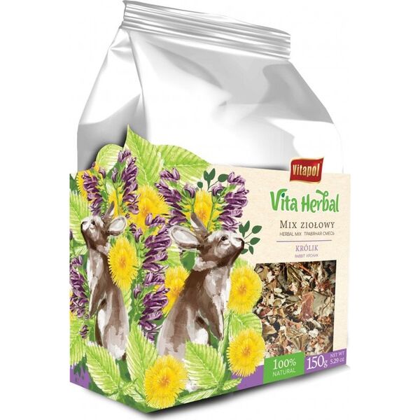 Vitapol Vita Herbal dla królika, mix ziołowy, 150g