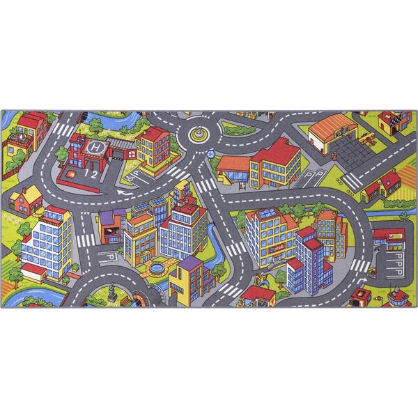 Vaikiškas kilimas Smart City Multi 95x200 cm