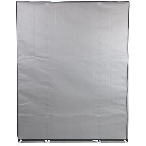 Saska Garden Szafa tekstylna, garderoba ciemno szara 175x133x43CM profil 13MM universal