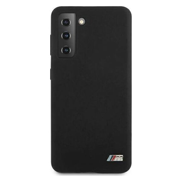 BMW Etui BMW BMHCS21MMSILBK S21+ G996 czarny/black Silicone M Collection