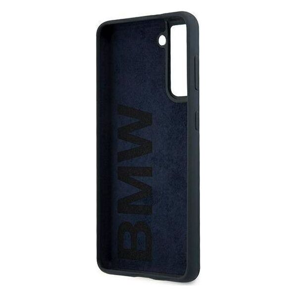 BMW Etui BMW BMHCS21MSILNA S21+ G996 granatowy/navy hardcase Silicone Signature