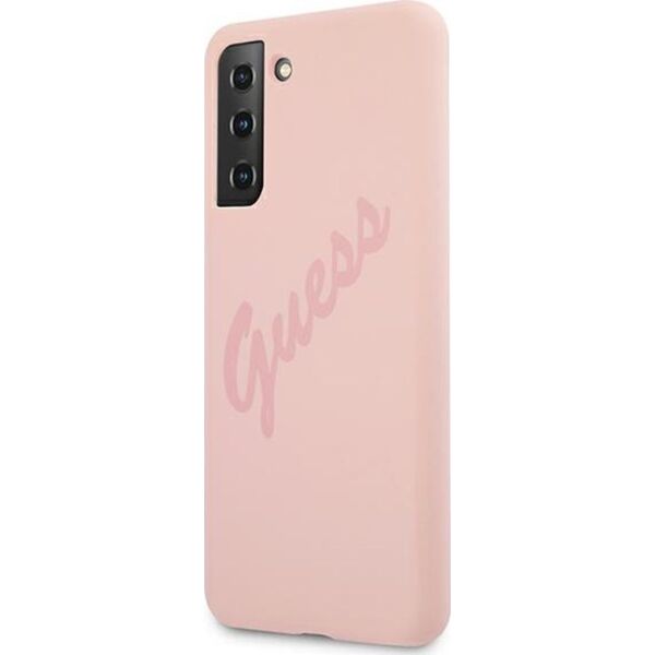 Guess Guess GUHCS21MLSVSPI S21+ G996 różowy/pink hardcase Script Vintage