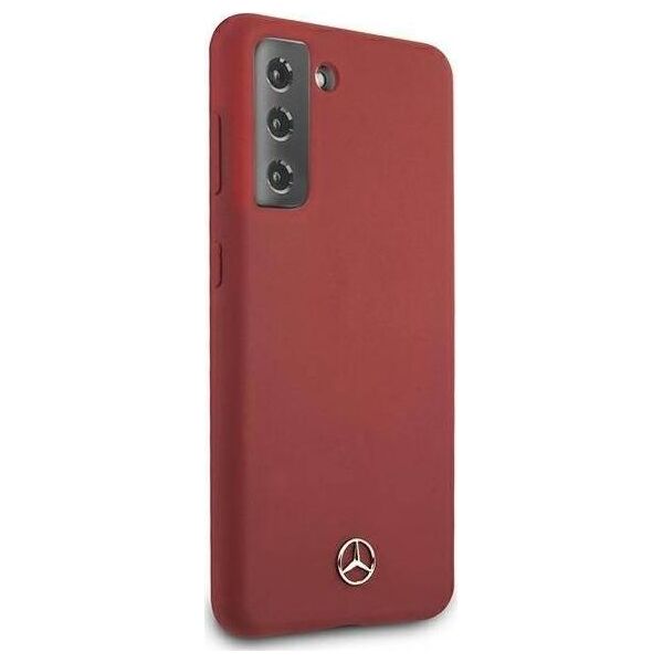 Mercedes Mercedes MEHCS21SSILRE S21 G991 czerwony/red hardcase Silicone Line