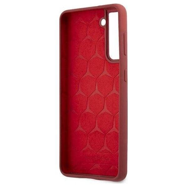 Mercedes Mercedes MEHCS21SSILRE S21 G991 czerwony/red hardcase Silicone Line