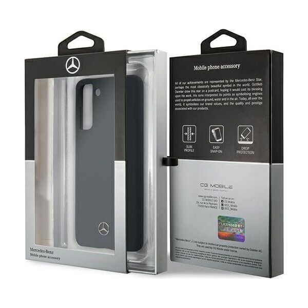 Mercedes Mercedes MEHCS21SSILNA S21 G991 niebieski/blue hardcase Silicone Line