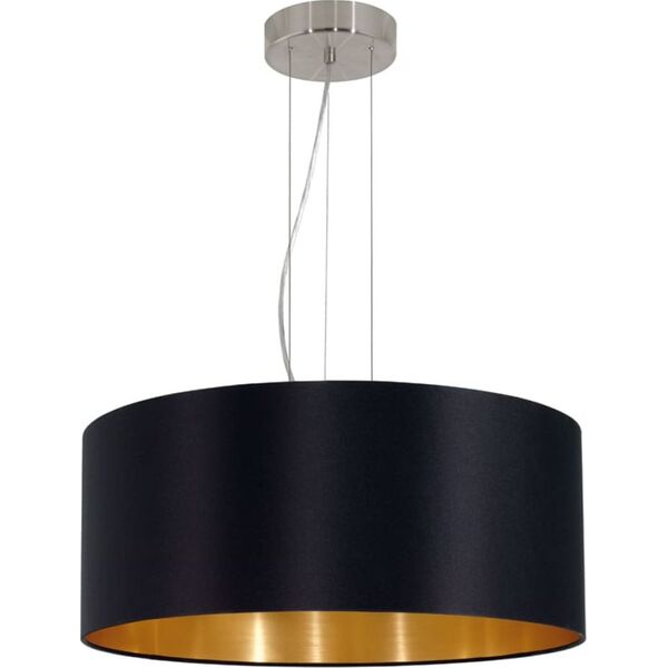 Lampa wisząca EGLO Lampa wisząca MASERLO czarna (31605 - EGLO) - żyrandol