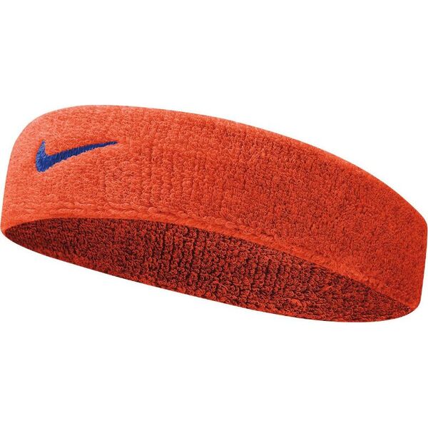 Nike Opaska Frotka na głowę czoło NIKE Headbeand Team Orange / College Navy