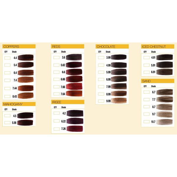 GK HAIR (Global Keratin) GK CREAM COLOR - farba do włosów 5.91 100ml