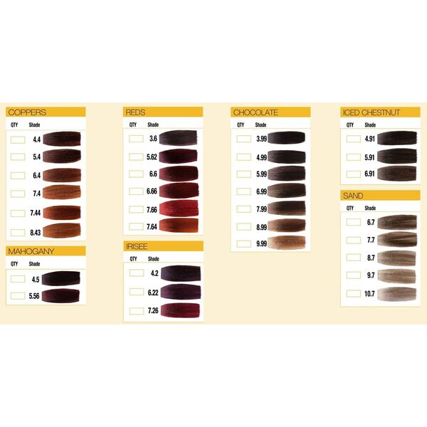 GK HAIR (Global Keratin) GK CREAM COLOR - farba do włosów 6.4 100ml