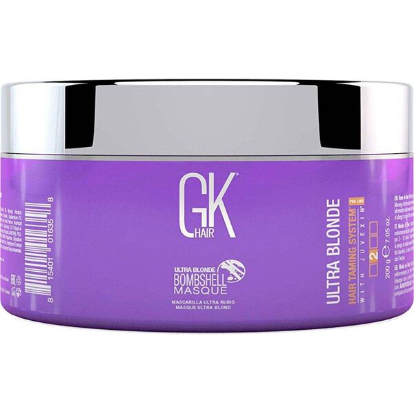 GK HAIR (Global Keratin) GK BOMBSHELL maska Ultra Blond 200ml