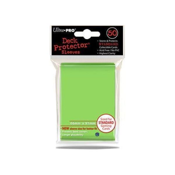 Ultra-Pro ULTRA-PRO Deck Protector - Solid Lime Green (limetka) 50 szt.