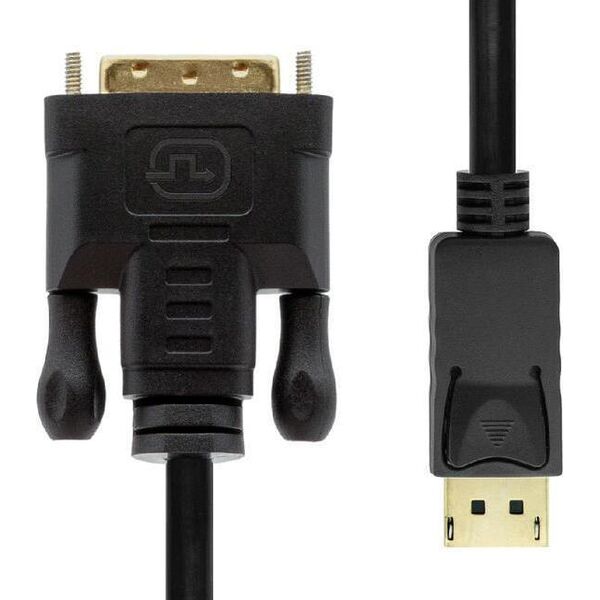 Kabel ProXtend DisplayPort - DVI-D 3m czarny (DP1.2-DVI241-003)